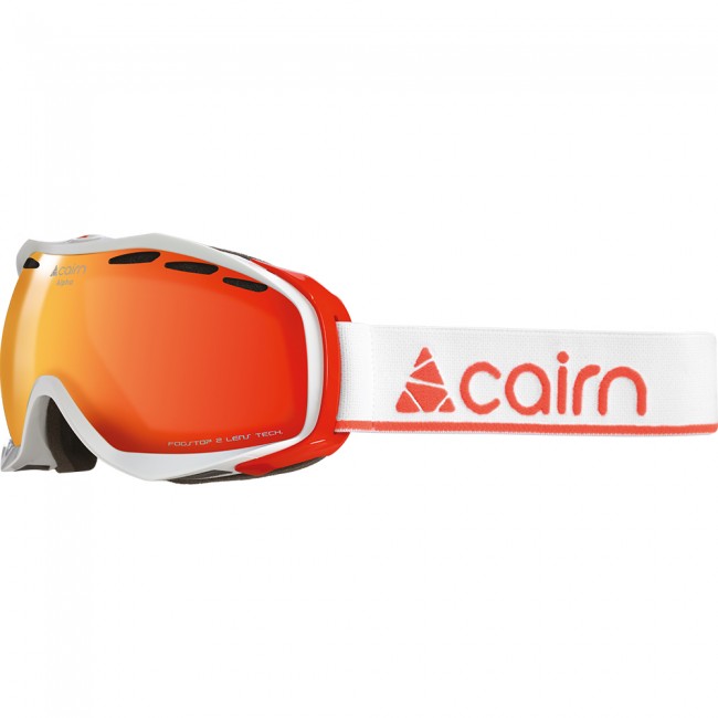 Cairn Alpha, skibriller, shiny white thumbnail
