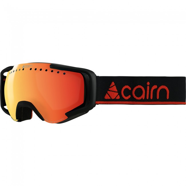 Cairn Next, skibriller, mat sort orange thumbnail