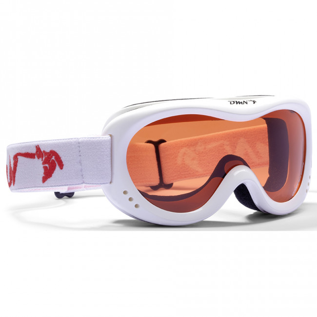 Demon Snow 6 skibriller, junior, hvid thumbnail