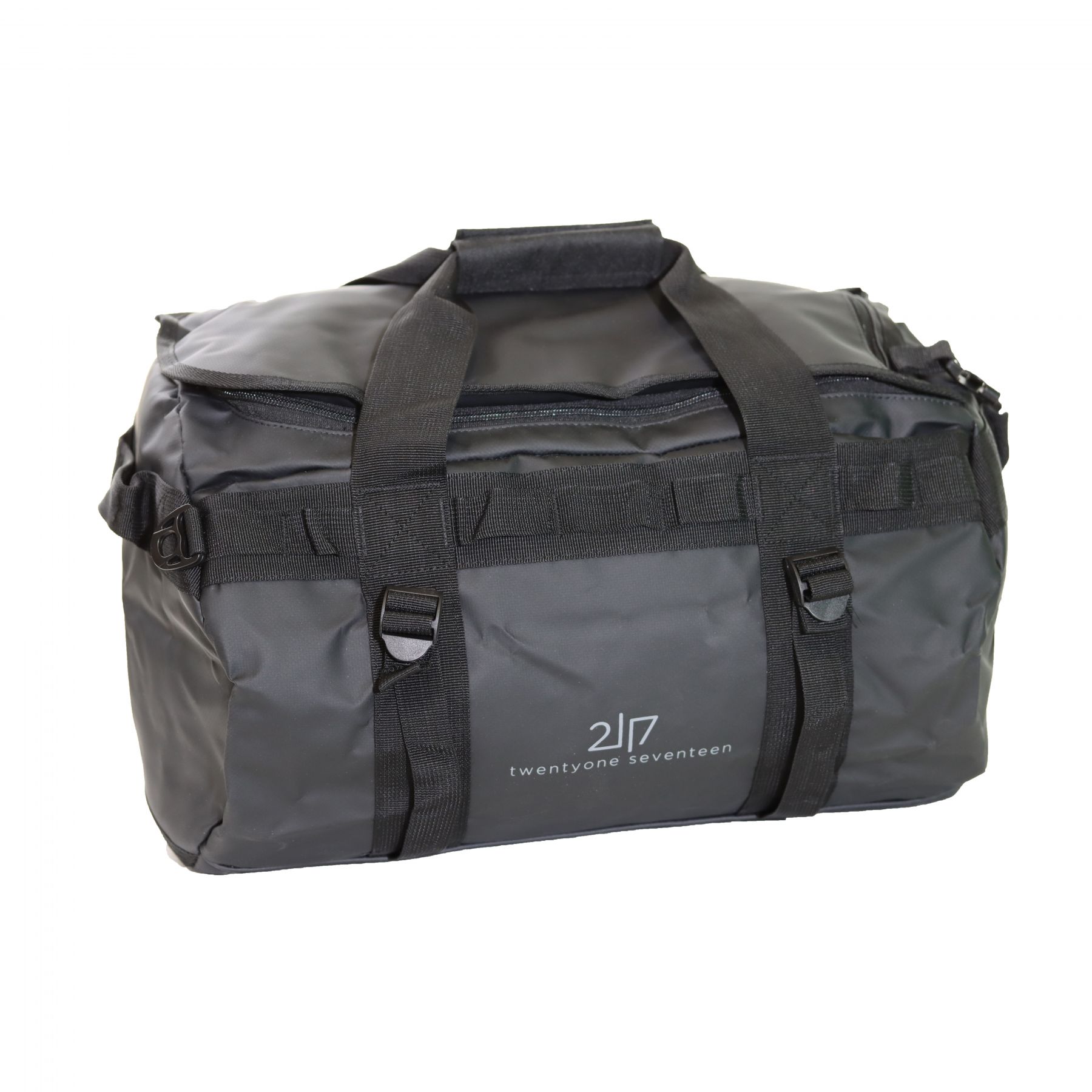 2117 of Sweden Tarpaulin duffel bag, 40L, sort