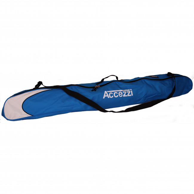 Accezzi Move 150 skipose til juniorski, 150cm, blå/hvid thumbnail