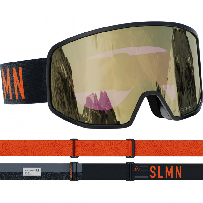 Salomon LO FI Sigma, skibriller, sort/grå thumbnail