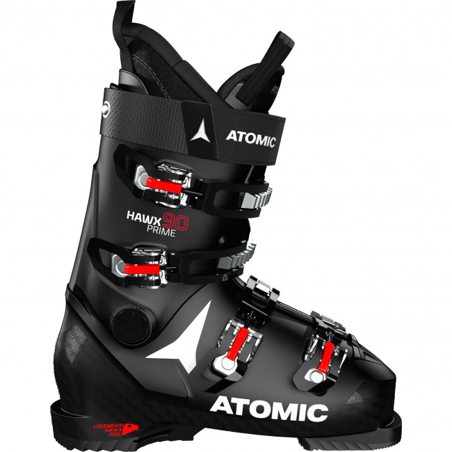 Atomic Hawx Prime 90, skistøvler, sort/rød thumbnail