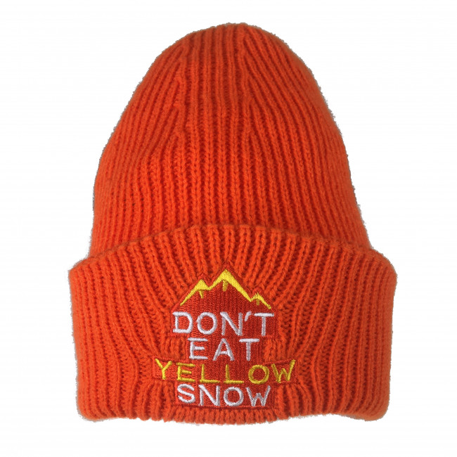 Grand Dog, Do not eat yellow snow, dark orange thumbnail