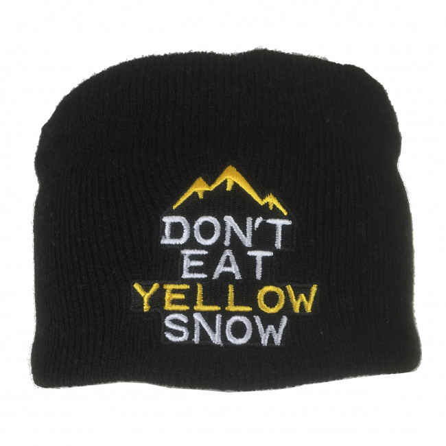 Grand Dog, Do not eat yellow snow, pandebånd, black thumbnail