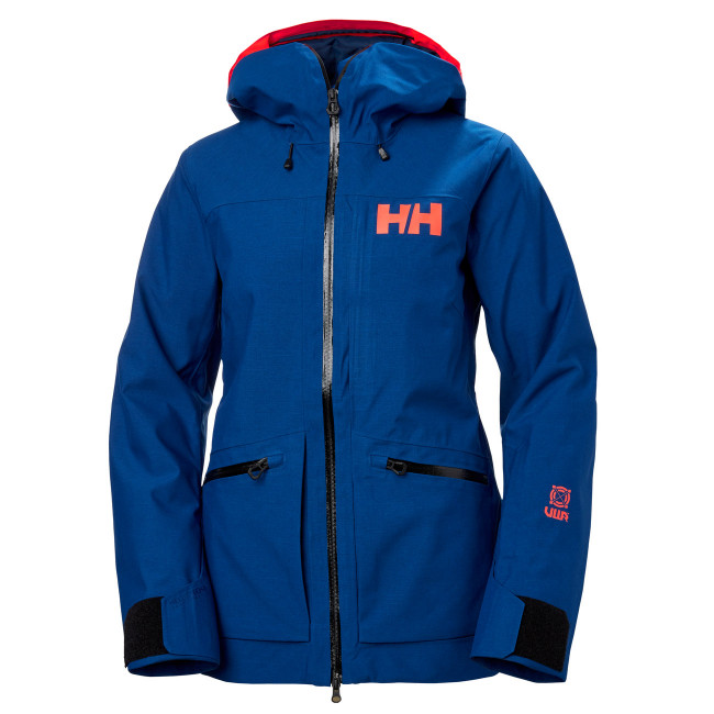 Helly Hansen Powderqueen 3.0, skijakke, dame, blå