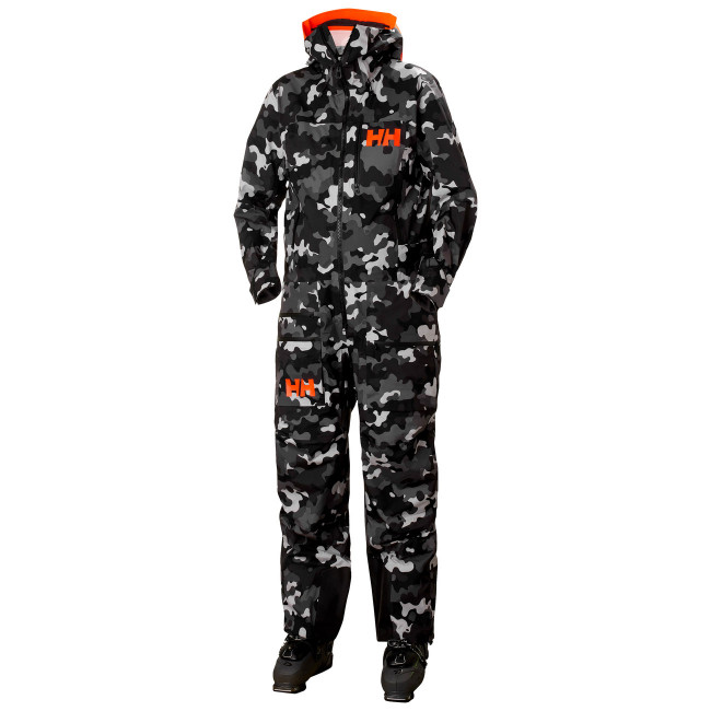 Helly Hansen Chugach Infinity Printed Suit, skaldragt, herre, sort camo thumbnail