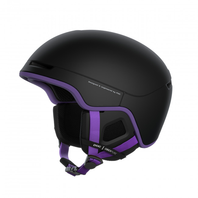 POC Obex Pure, skihjelm, uranium black/sapphire purple matt thumbnail