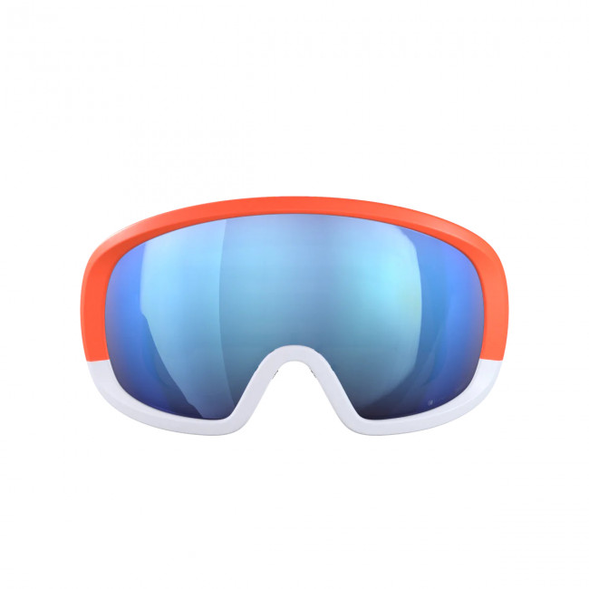 POC Fovea Mid Clarity Comp+, skibrille, flourescent orange/hydrogen white/spektris blue thumbnail