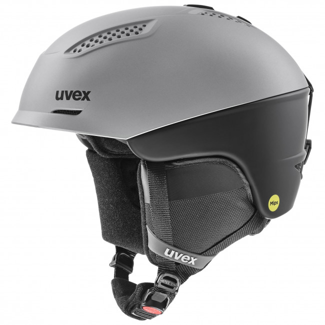 Uvex Ultra MIPS, skihjelm, grå/sort thumbnail