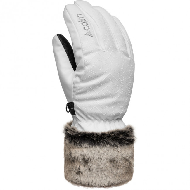 Cairn Montblanc C-tex handsker, hvid