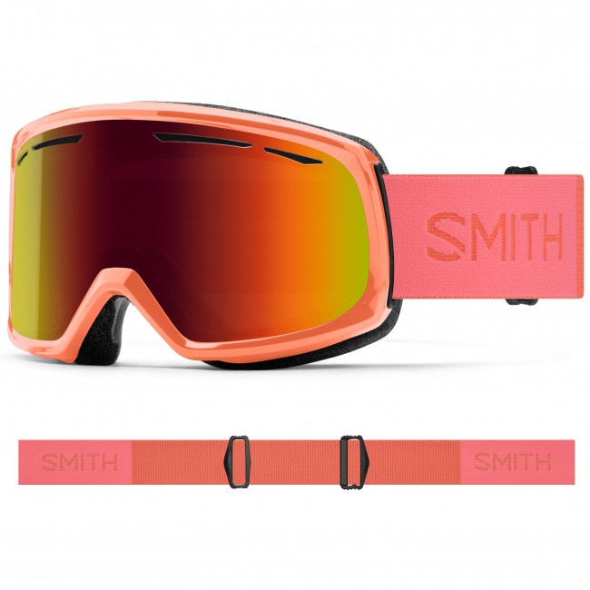 Smith Drift, skibriller, dame, coral thumbnail
