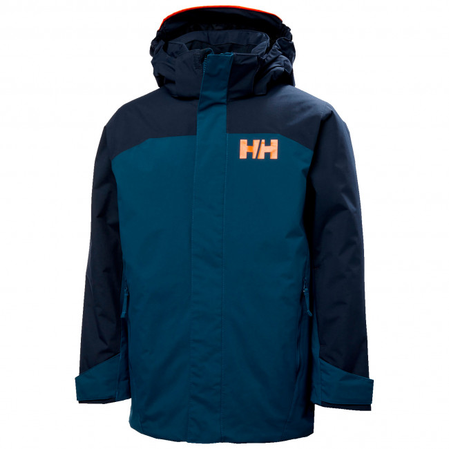Helly Hansen Level, skijakke, junior, mørkeblå