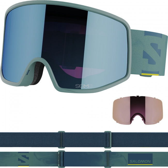 Salomon Sentry Pro Sigma, skibriller, turkis
