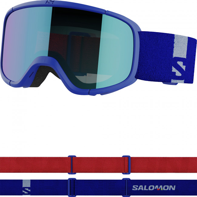 Salomon Lumi, skibriller, junior, blå