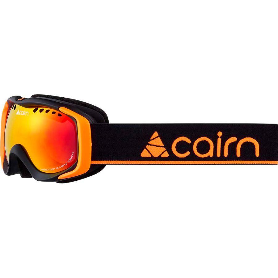 Brug Cairn Mate, skibriller, junior, mat sort/orange til en forbedret oplevelse