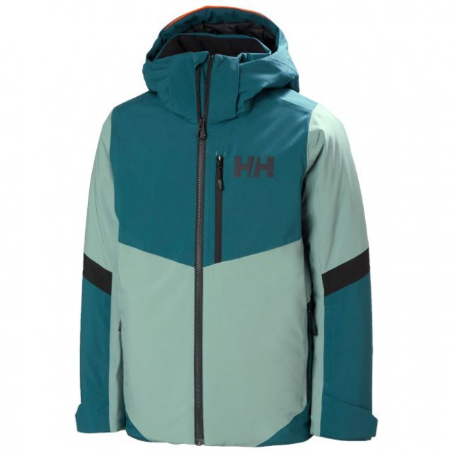 Helly Hansen Elevate, Skijakke, Junior, Mørkegrøn