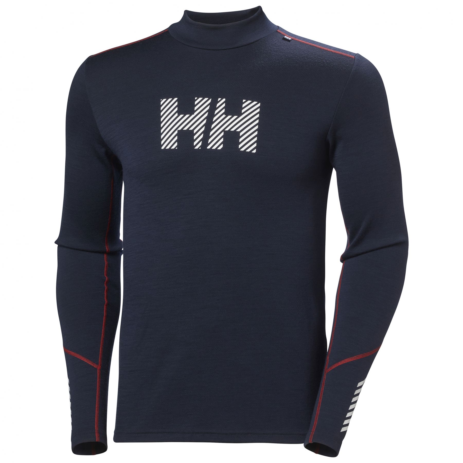 Brug Helly Hansen Lifa Merino Midweight Logo, herre, navy til en forbedret oplevelse