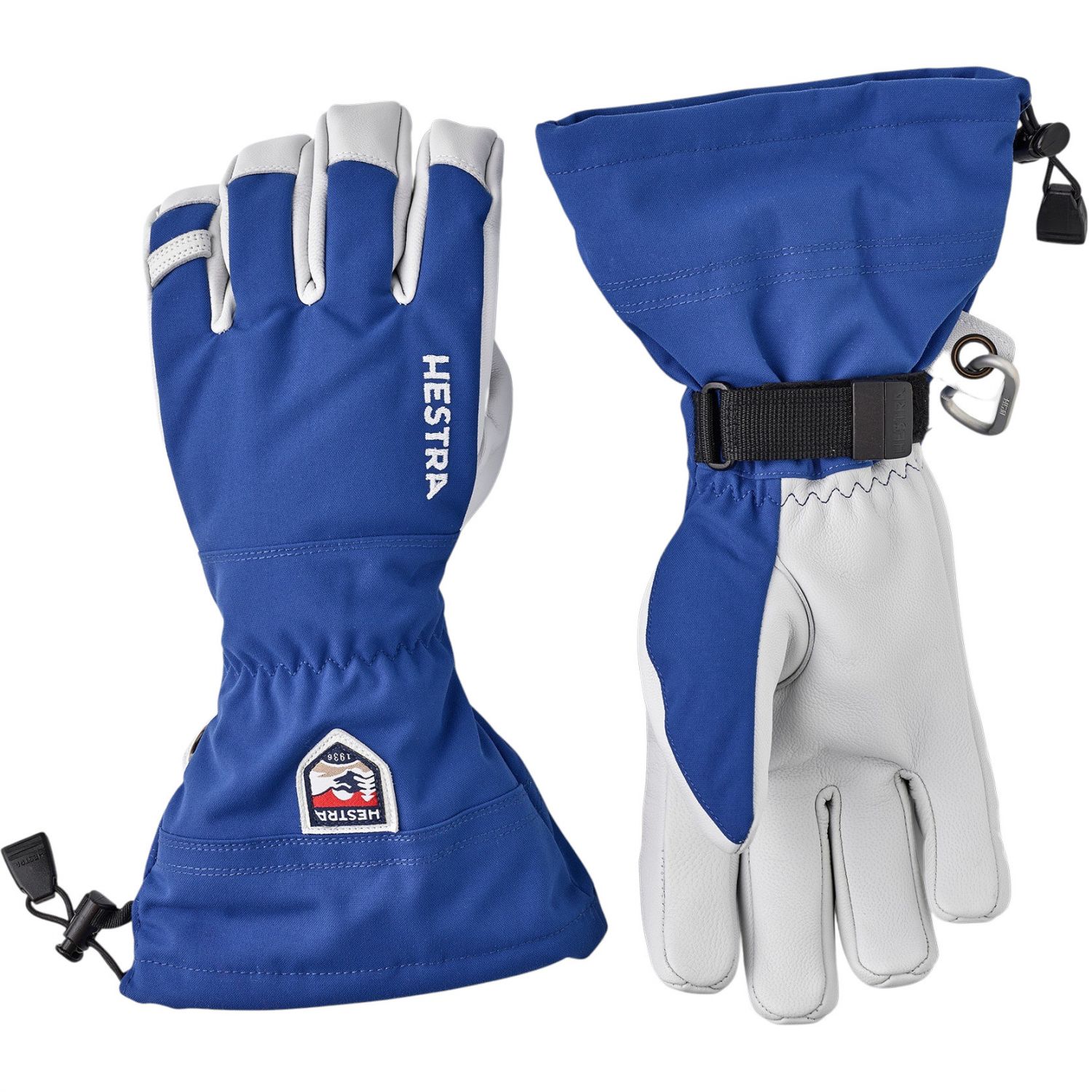 Brug Hestra Army Leather Heli Ski, skihandsker, blå til en forbedret oplevelse