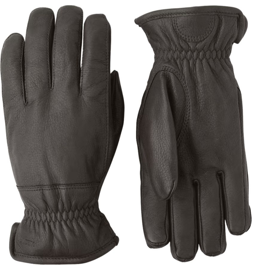 Hestra Deerskin Winter, handsker, mørkebrun thumbnail