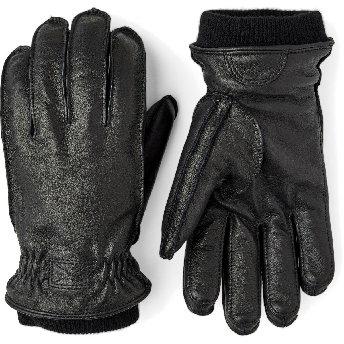 5: Hestra Olav, handsker, sort
