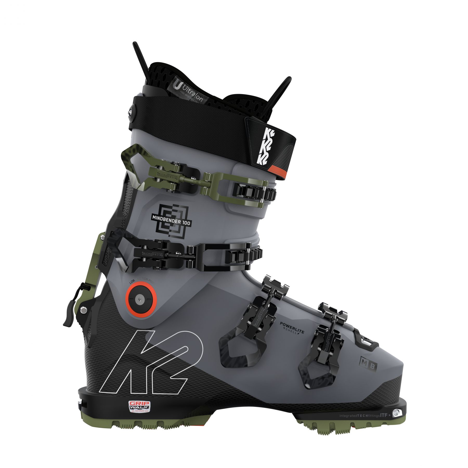 Billede af K2 Mindbender 100 MV, skistøvler, herre, grå