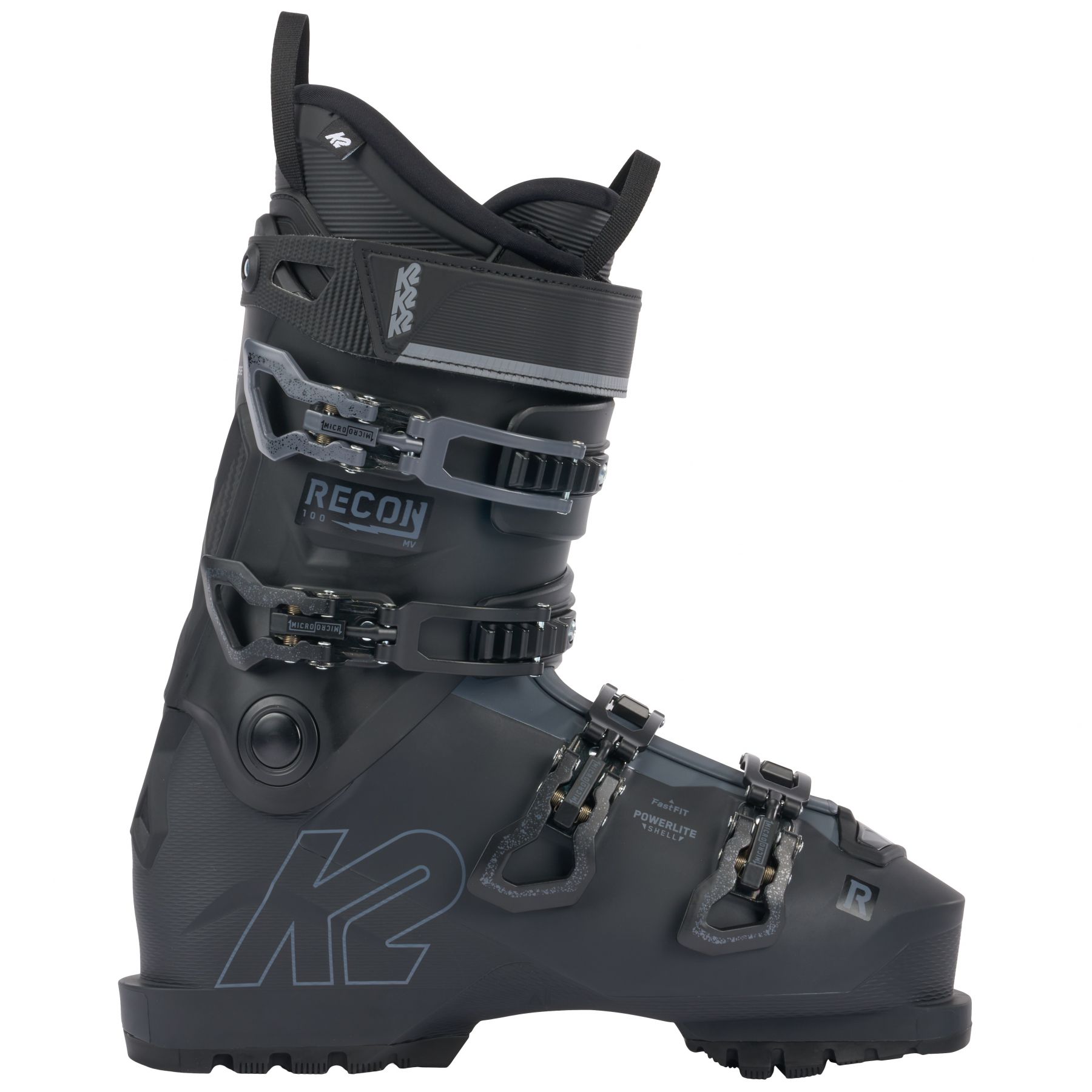 Brug K2 Recon 100 MV, skistøvler, herre, sort til en forbedret oplevelse
