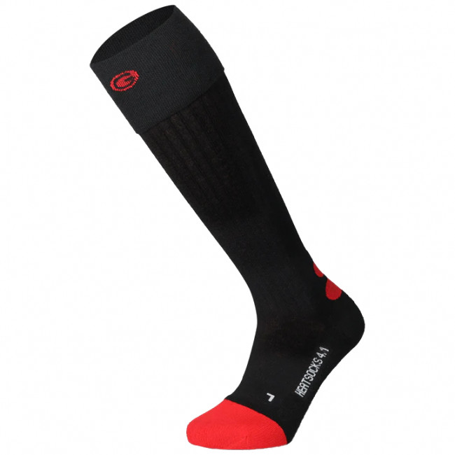 Se Lenz Heat Sock 4.1 Toe Cap, black hos AktivVinter.dk