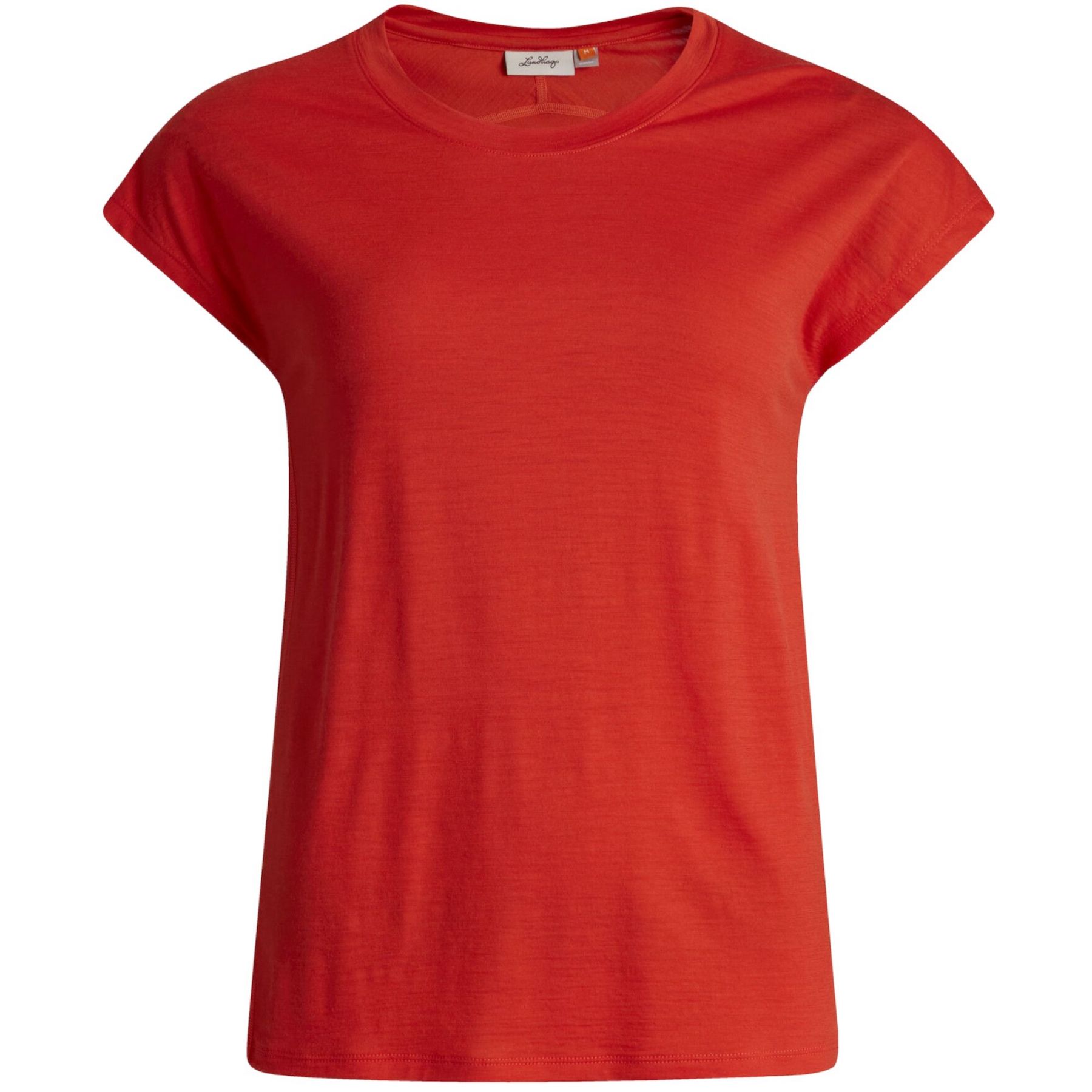 Lundhags Gimmer Merino Lt Ws Top, t-shirt, dame, rød