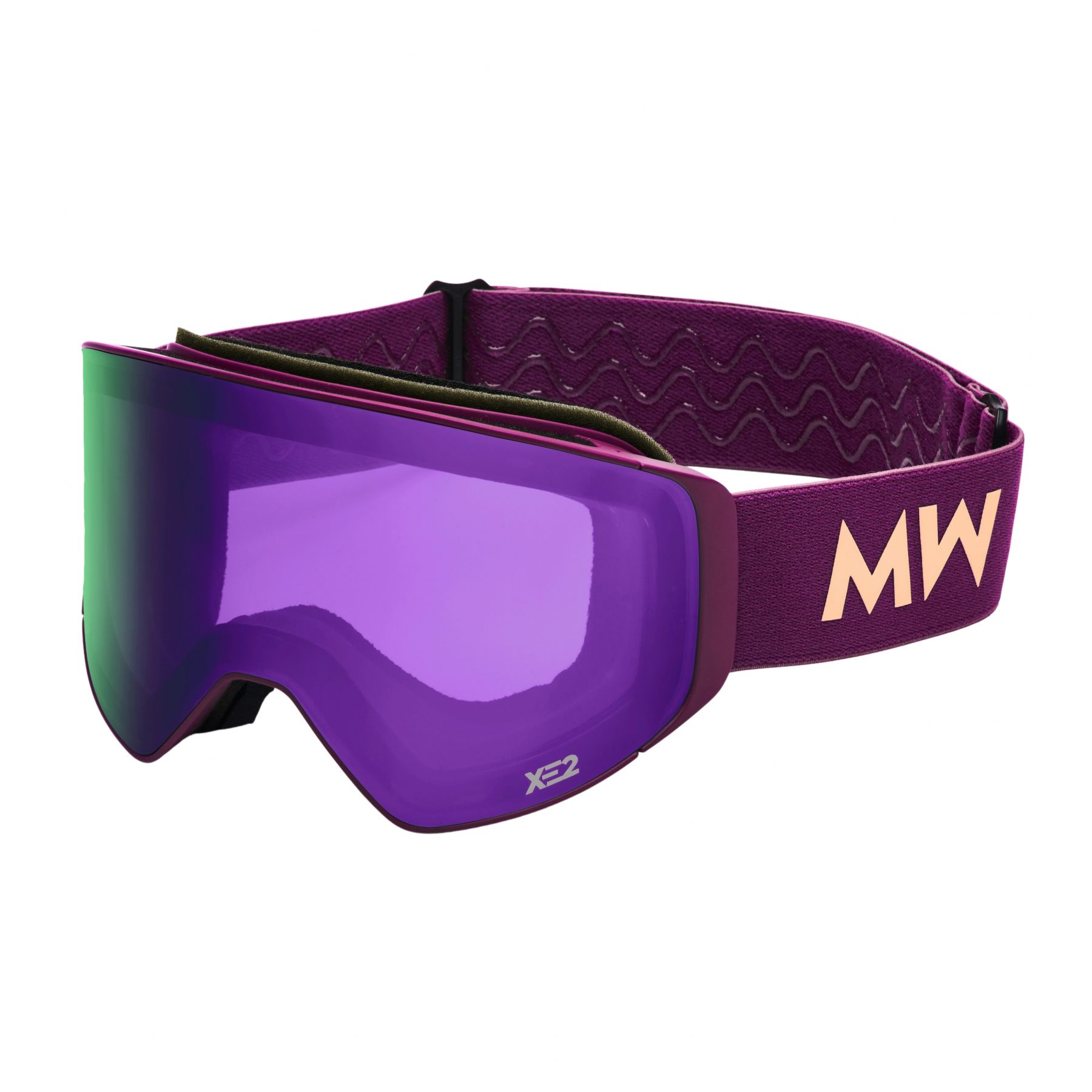 Brug MessyWeekend Clear XE2, skibriller, lilla til en forbedret oplevelse