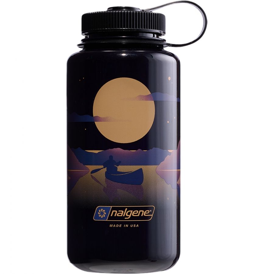 Nalgene wide mouth sustain, drikkedunk, 1000 ml, landscape moonset