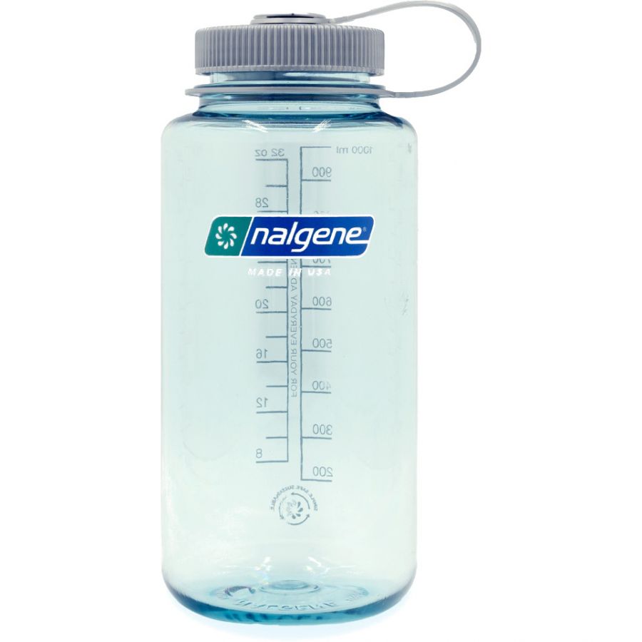 #2 - Nalgene wide mouth sustain, drikkedunk, 1000 ml, transparent