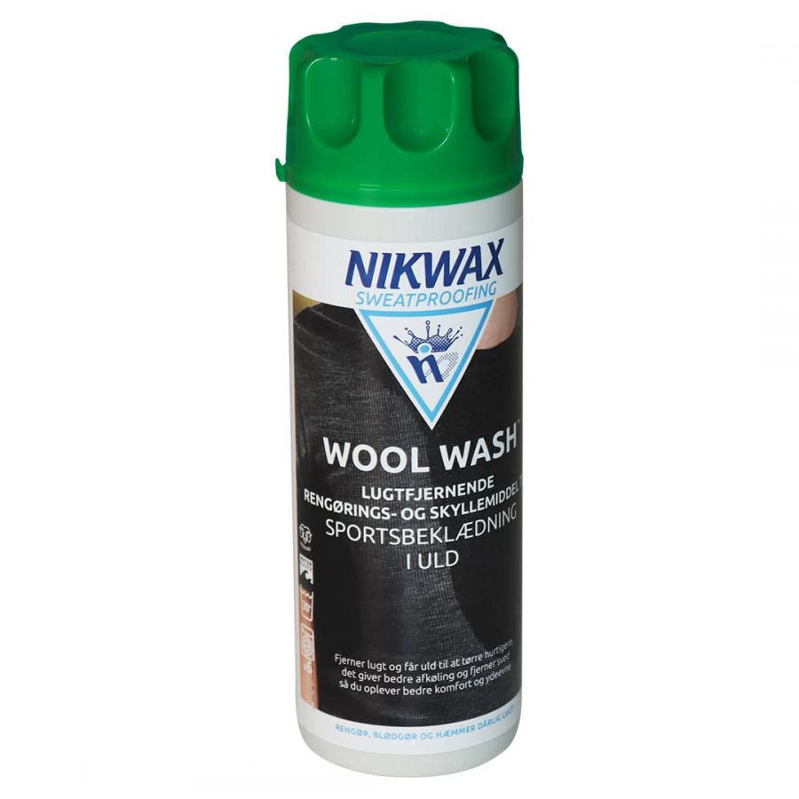 Se Nikwax Wool-Wash - Vaskemiddel til uld - 300 ml hos AktivVinter.dk