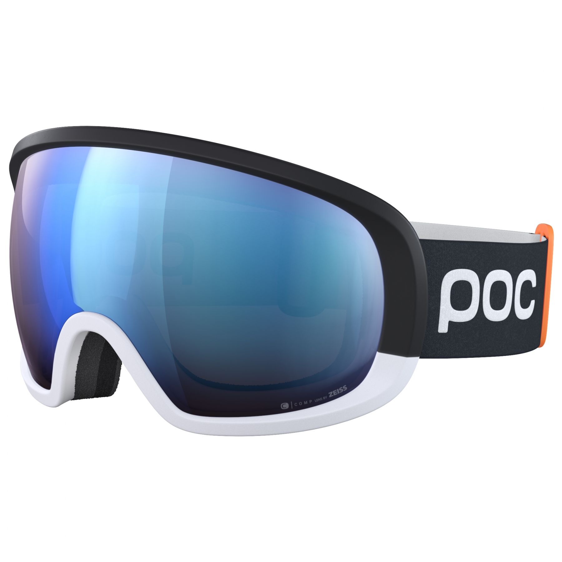 Brug POC Fovea Race, skibriller, uranium black/hydrogen white til en forbedret oplevelse