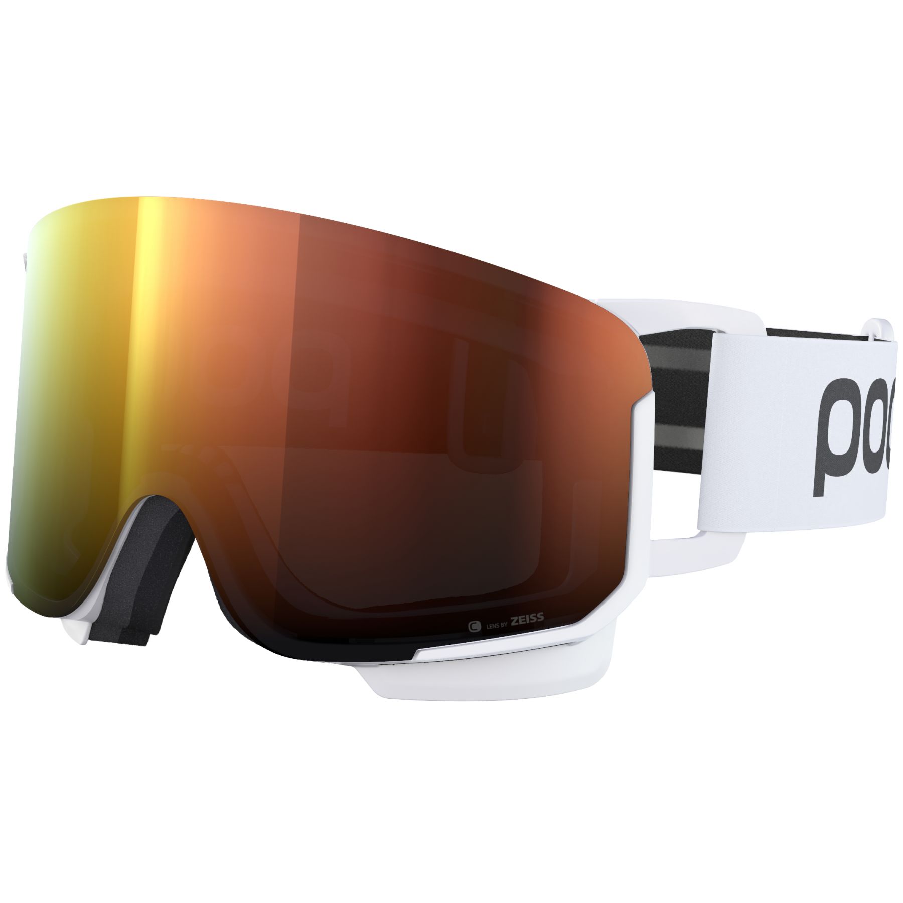 Brug POC Nexal Clarity, skibrille, hydrogen white/spektris orange til en forbedret oplevelse
