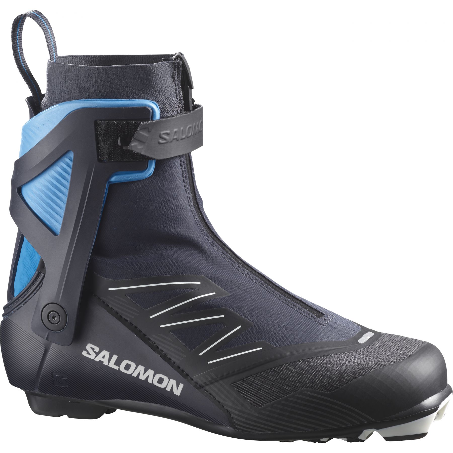 Brug Salomon RS8 Prolink, langrendsstøvler, herre, mørkeblå til en forbedret oplevelse