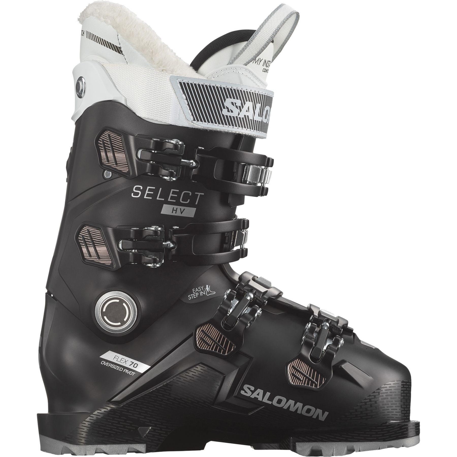 Brug Salomon Select HV 70 W GW, skistøvler, dame, sort/pink/hvid til en forbedret oplevelse