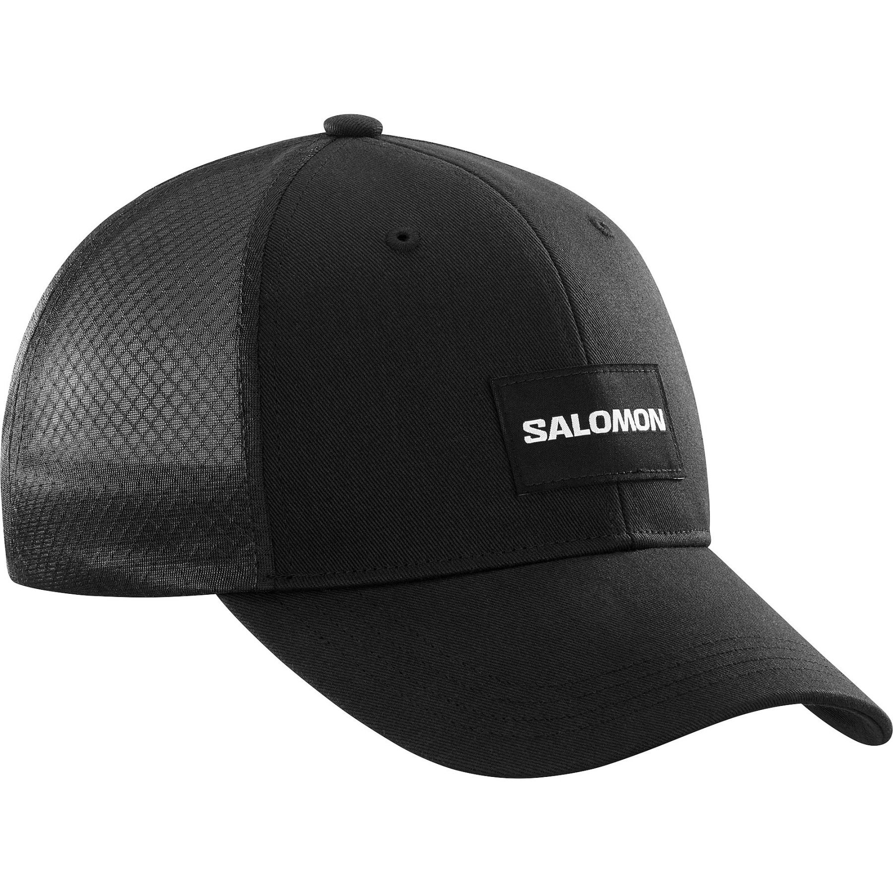 Brug Salomon Trucker Curved Cap, sort til en forbedret oplevelse