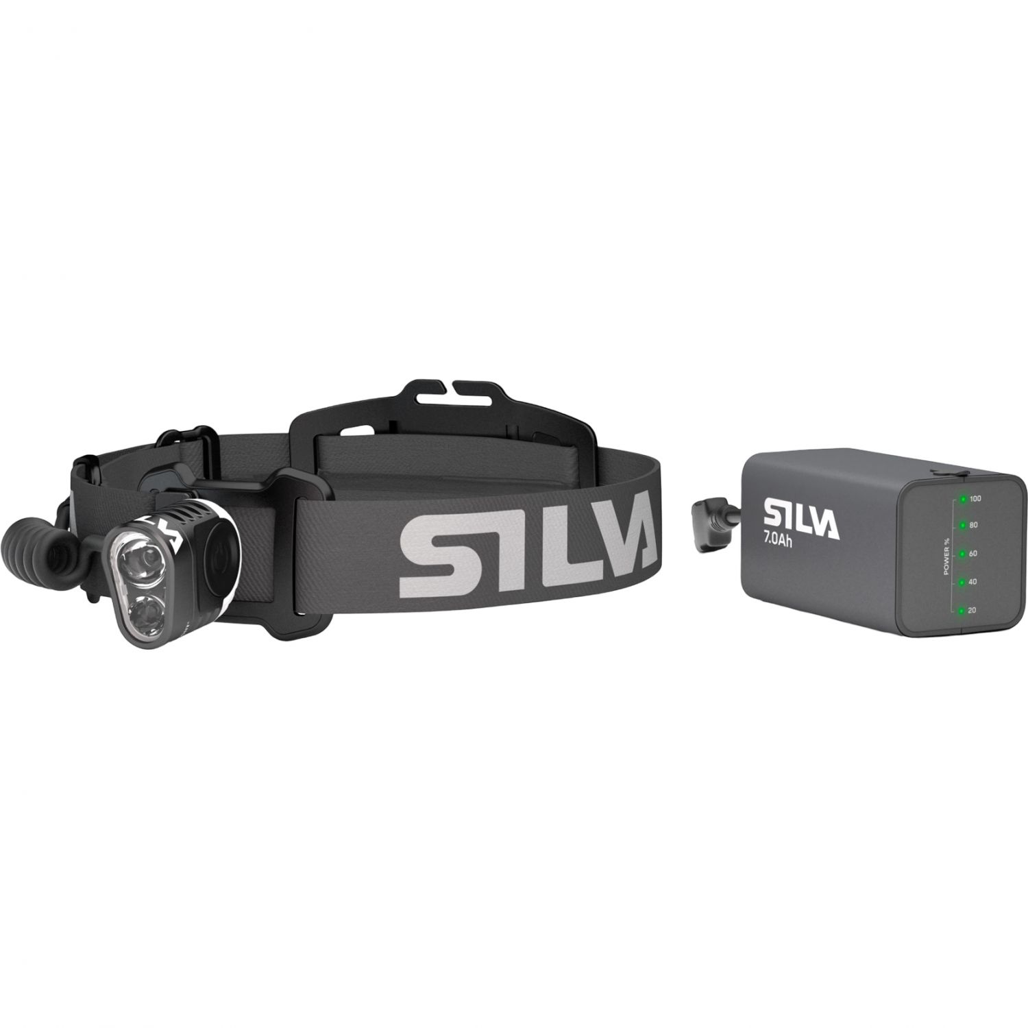 Silva Trail Speed 5XT, pandelampe, sort