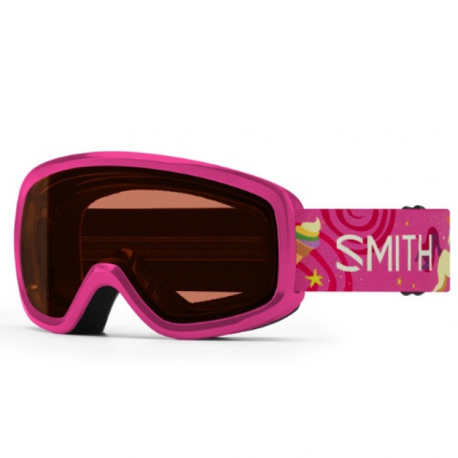 Brug Smith Snowday, skibriller, junior, Pink Space Cadet til en forbedret oplevelse