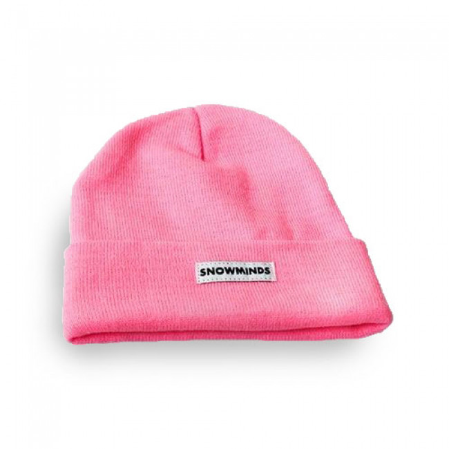 The Classic Beanie - Snowminds, pink thumbnail
