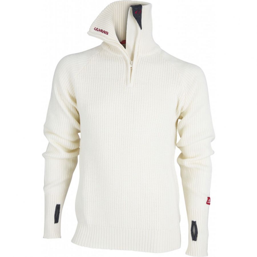 Ulvang Rav sweater w/zip, herre, vanilla