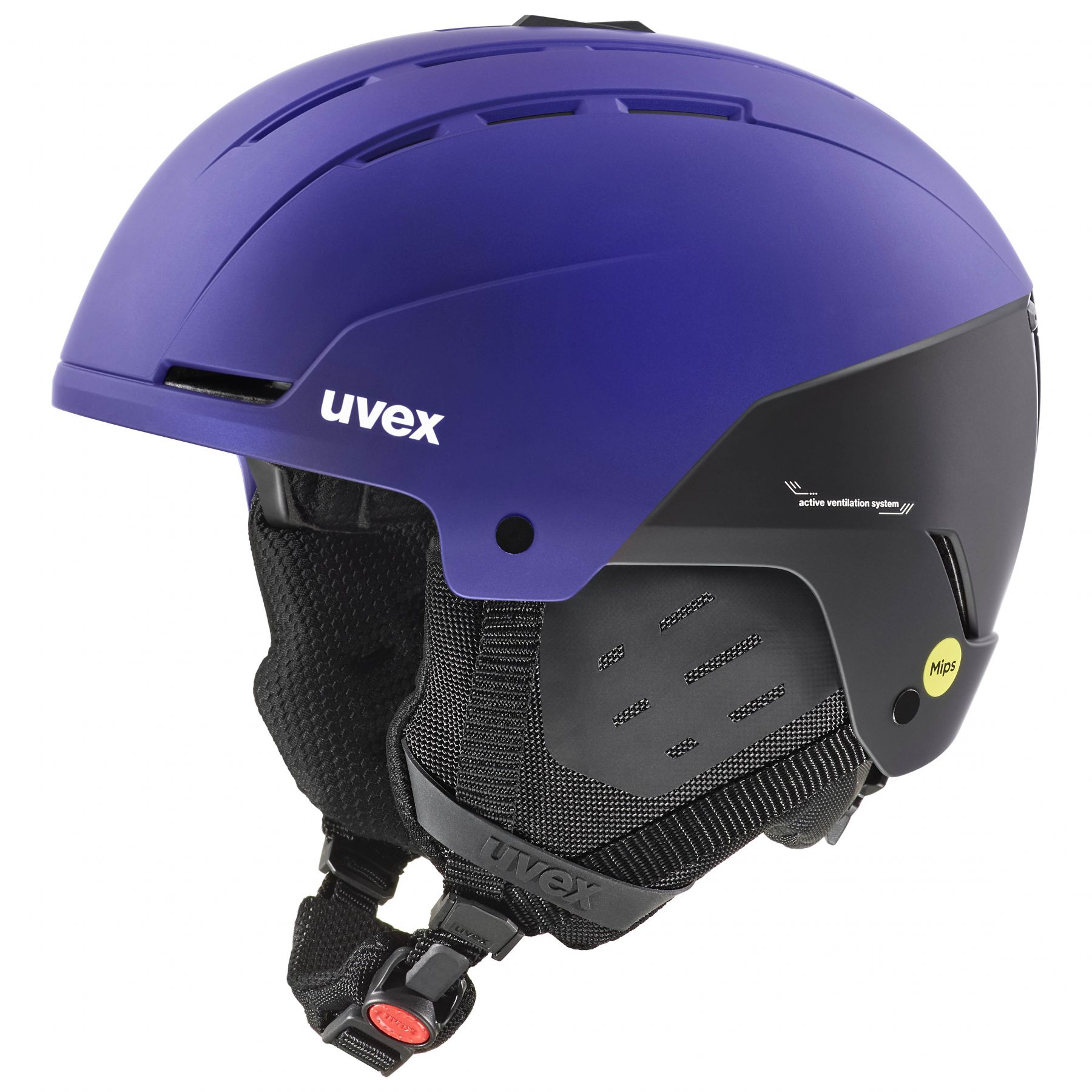 Brug Uvex Stance MIPS, skihjelm, lilla/sort til en forbedret oplevelse